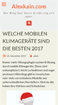 Mobile Screenshot of alexkain.com