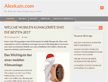 Tablet Screenshot of alexkain.com
